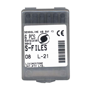 Liv S Files 21mm #08 6/bx Cc Box