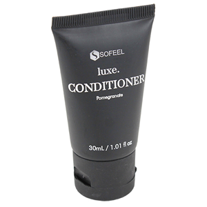 Sofeel Luxe Conditioner, Pomegranate, 30ml Cap Top Bottles, 300/Carton Carton