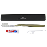 Sofeel Luxe Toothbrush, Toothpaste and Floss Dental Kit, 1 Set/Pack, 100/Box Box