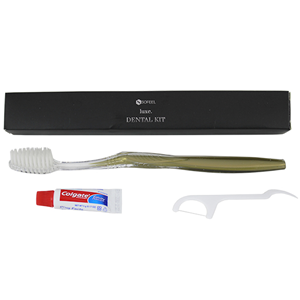 Sofeel Luxe Toothbrush, Toothpaste and Floss Dental Kit, 1 Set/Pack, 100/Box Box
