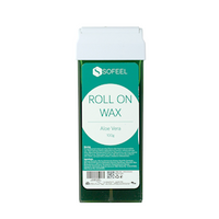 Sofeel Roll On Wax Cartridge, Aloe Vera, 100g, Each Each