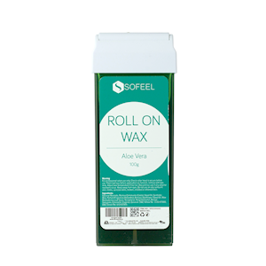 Sofeel Roll On Wax Cartridge, Aloe Vera, 100g, Each Each
