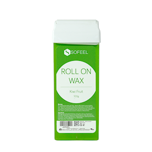 Sofeel Roll On Wax Cartridge, Kiwi Fruit, 100g, Each Each