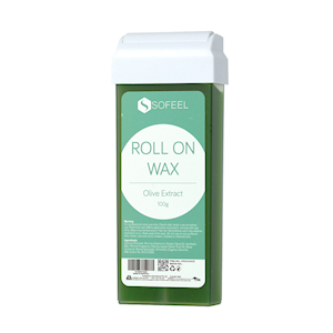 Sofeel Roll On Wax Cartridge, Olive Extract, 100g, Each