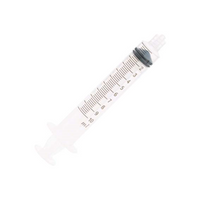 Livingstone Glass Syringe, 10ml, Luer Slip Glass Tip, Concentric Nozzle, Latex Free, Hypoallergenic, Each Each