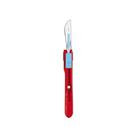 Swann Morton Retractable Surgical Scalpel Blade, No. 24 (3911), Sterile, Disposable, Stainless Steel, 25/box Box