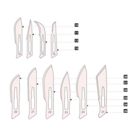 100 pcs Swann Morton Scalpel Blade and 100 Livingstone Premium, Size 10, Carbon Steel, Sterile, 200 Blades Deal, from $0.24/Blade Box
