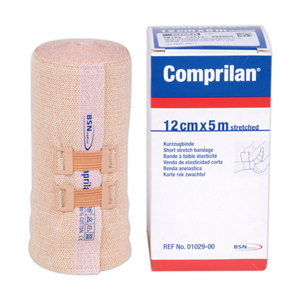 Comprilan Compression Bandage, 12cm x 5m Stretched, 100pct Cotton, Each Each