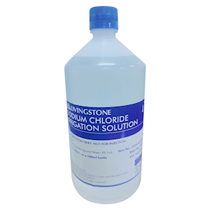 B Braun 0.9 Percent Sodium Chloride Irrigation Solution, 500ml Bottle, 10/Carton Carton