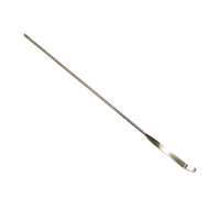 Livingstone Spatula, 150mm, 3 x 40mm Bent End, Stainless Steel, 3g, Each Each