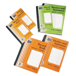 INV/STAT BOOK #727 10"X8" 250X200M NCR TRIP. 50LF EA Each
