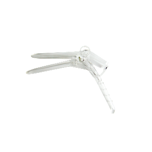 Lincon Vaginal Speculum, Duckbill, Ratchet Action, Recyclable Plastic, Sterile, Clear, Medium, 240 Pieces/Carton Carton