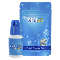 Mild Eye Lash Extension Glue, 10ml, Last up to 3 - 7 Weeks, Black, Each Each
