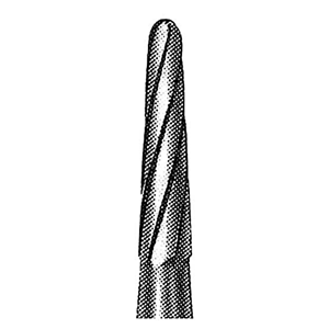 SSW 1171 Tungsten Carbide Burs, Domed Taper Fissure, 010N, Friction Grip, Plain Cut, Made in UK, Each