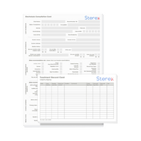 Sterex Electrolysis Treatment and Consultation Pads, Consultation (x25), Treatment (x25), 50 Pieces/Pack Pack