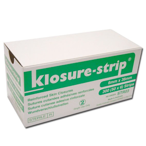 Surgi Reinforced Wound Skin Closure Strips C-03, 6 x 38mm, 6/Pack, 50/Box Box