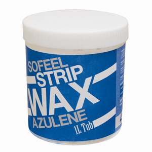 Sofeel Strip Wax, Azurelene, 1 Litre Tub, Each TUB