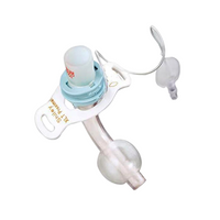 Shiley Extended Length Tube Tracheostomy Uncuffed Distal Extension, 5.0mm, Latex Free, PVC, Sterile, Clear, Each