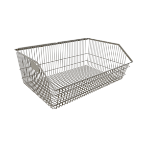 Surgibin Surgical Solutions Chrome Wire Baskets, 12L, 300(L) x 435(W) x 165(H) mm, Large, Durable and Sturdy, MOQ of 6 Pieces, Each Each