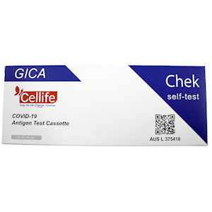 Out of Date, Cellife COVID-19 Rapid Antigen Test RAT, Nasal, Self-Testing, 1 Test/BX, Original Unopened Condition, Price Discounted, While S Box