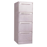 Statewide Filing Cabinet, 4 Drawers, Grey, Each Each