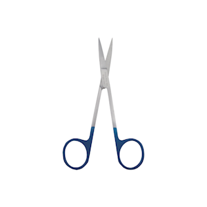 Sayco Iris Scissors, 11.5cm, Sterile, Single Use, Straight, Each