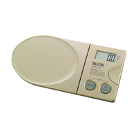 Tanita 1479S Mini Digital Pocket Scale with Tare, Gold; Dimensions: 6.25 x 3.25 inches; Capacity: 300 grams, Each Each