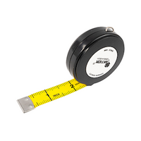 Tape Measure, Retractable, Dual Scale, 2 meters, Each Each