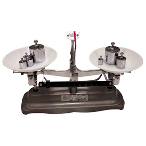 Table Balance, 500 X 0.5 Grams, Complete with Weight Set, Each Each