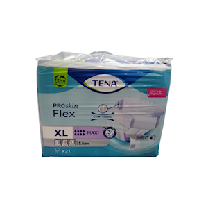Tena ProSkin Flex Maxi, Extra Large, Lilac, 21/Pack Pack