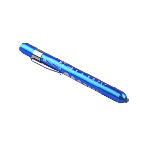 Livingstone Diagnostic Exam Pen Torch, Measuring Guide Printed on Aluminium Body, LED White Light Bulb, 2 AAA Batteries Sold Separately Each