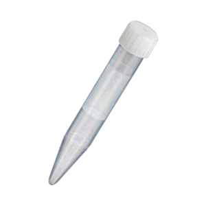Livingstone Centrifuge Conical Tube, 10ml, 16mm x 103mm Length, Recyclable Polypropylene, Non-Sterile, Natural Cap, 200/Bag Bag