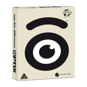 PAPER COPY OPTIX A4 110GSM KULA CREAM 500/RM Ream