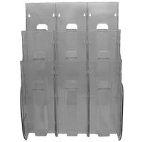BROCHURE HOLDER STAND TALL 9XDL POCKET EA Each