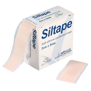 Siltape Perforated Silicone Tape, 2cm x 3m, Each Each