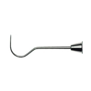 Adler Dental Explorer Probe, Sickle-shaped No.23 Fine Tip, Stainless Steel Each