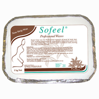 Sofeel Depilatory Professional Hot Waxes, Non-Strip Wax, 100 Percent Australian Made, Aniseed, 1kg, Each Each