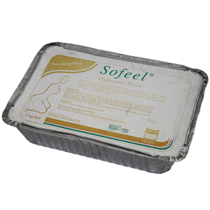 Sofeel Depilatory Professional Hot Waxes, Non-Strip Wax, 100 Percent Australian Made, CrEme Caramel XXX, 1kg, Each Each