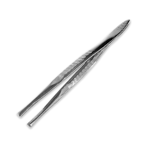 Livingstone First Aid Forceps/Tweezers, 8.6cm, Stainless Steel, Each Each