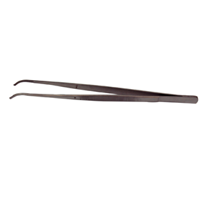Livingstone Potts Smith Dissecting Forceps, 21cm, Serrated Jaws, Curved, Stainless Steel, Each Each