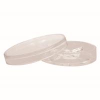 Ainsworth Petri Dish, 100 Diameter x 23 Height mm, with 4 Sectors, with Lid, Each Each
